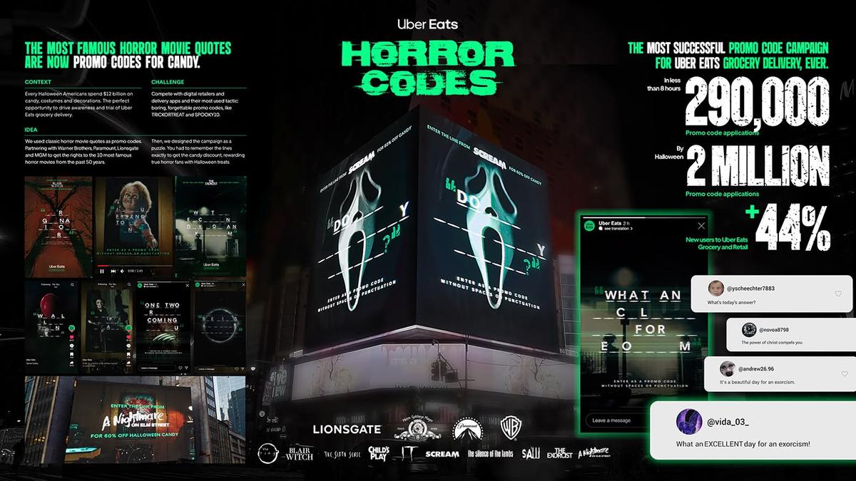 Uber Eats: Horror Codes